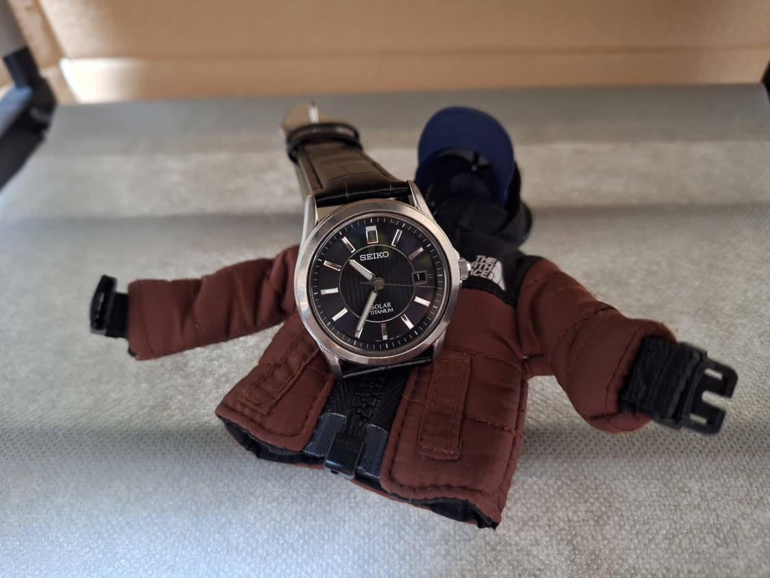 세이코 티타늄 솔라 시계 판매합니다 상품이미지4