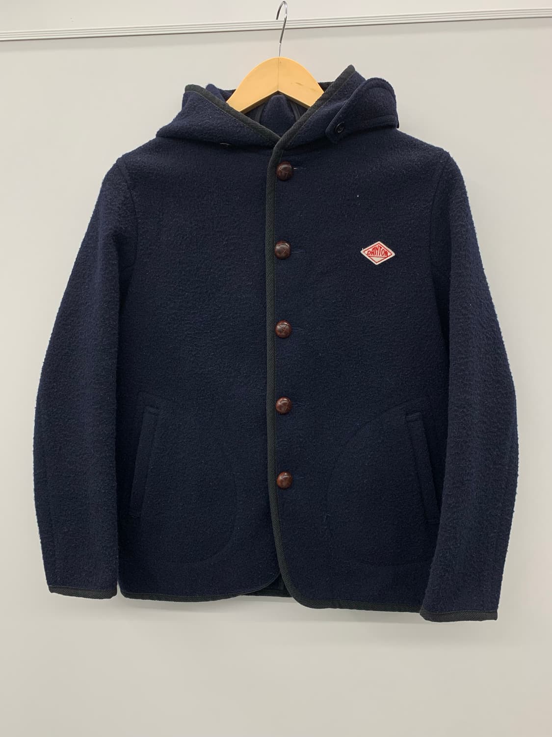 단톤 후드 울코트 상품이미지5