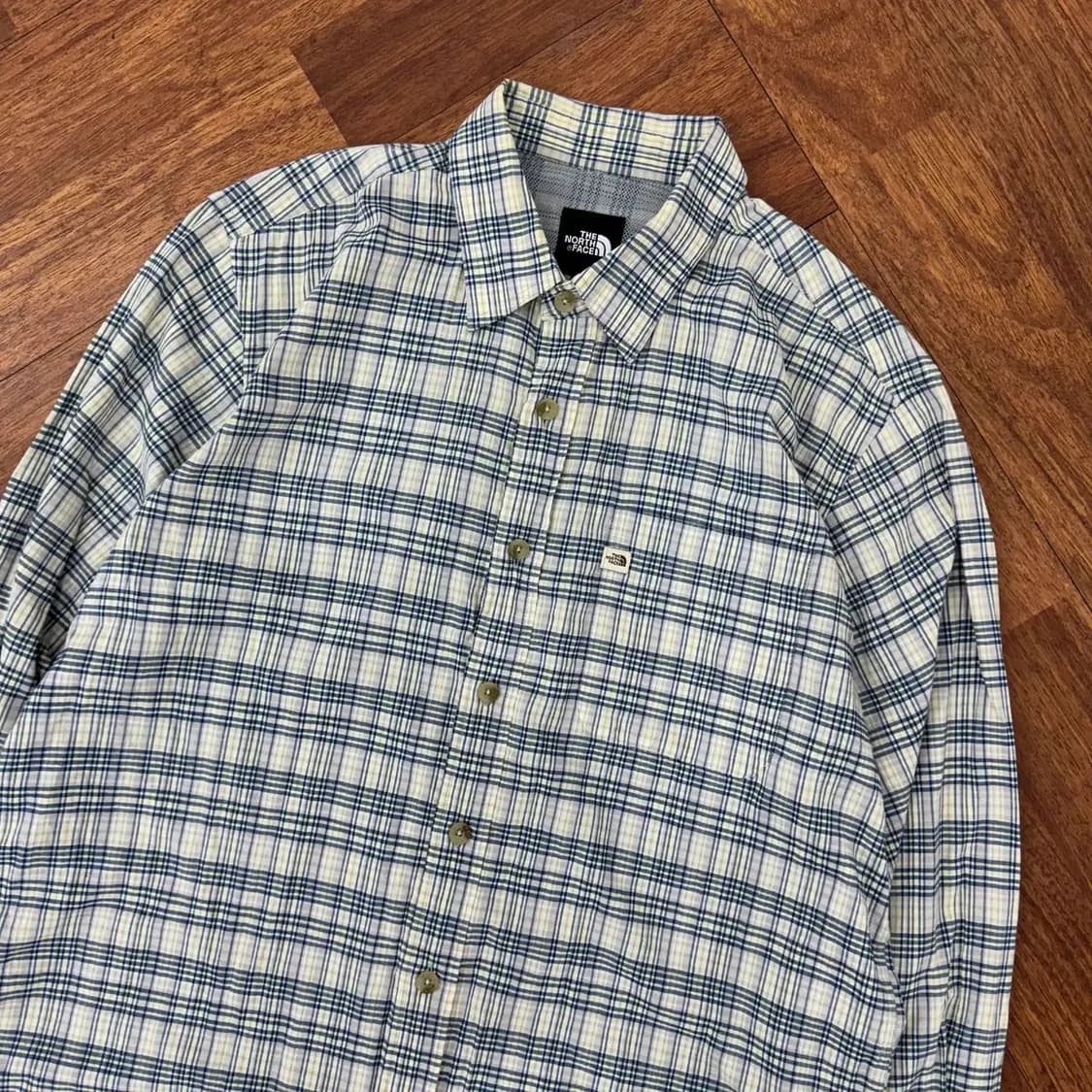 100 노스페이스 올드스쿨 체크 남방 셔츠 상품이미지3