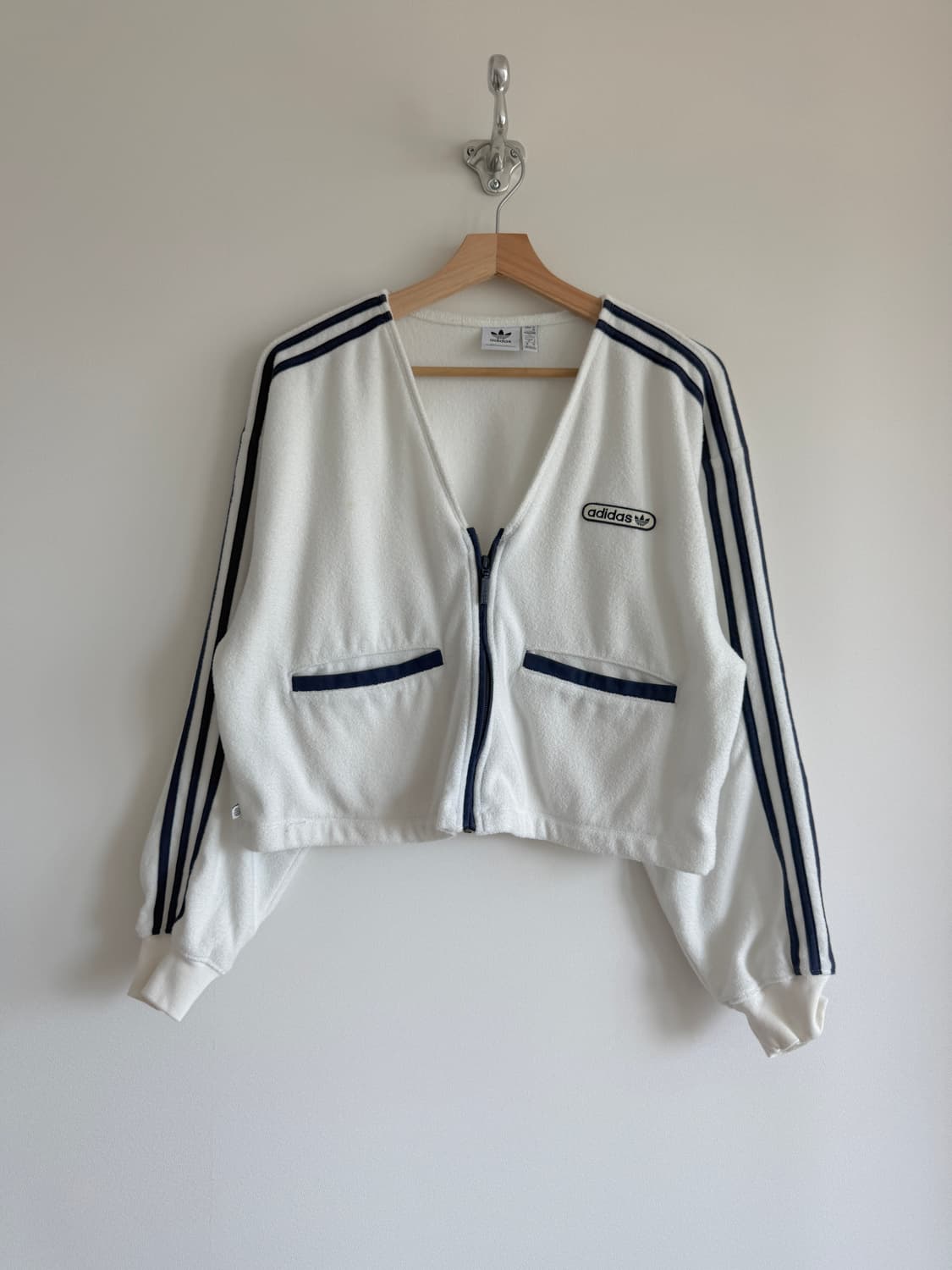 아디다스(adidas) 플리스 집업 가디건(부분 얼룩) 상품이미지1