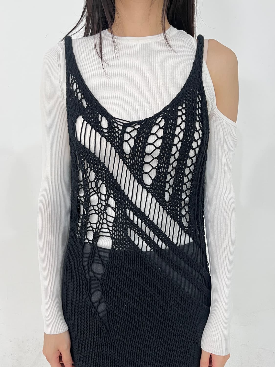 Diesel net sleeveless long knit 상품이미지1