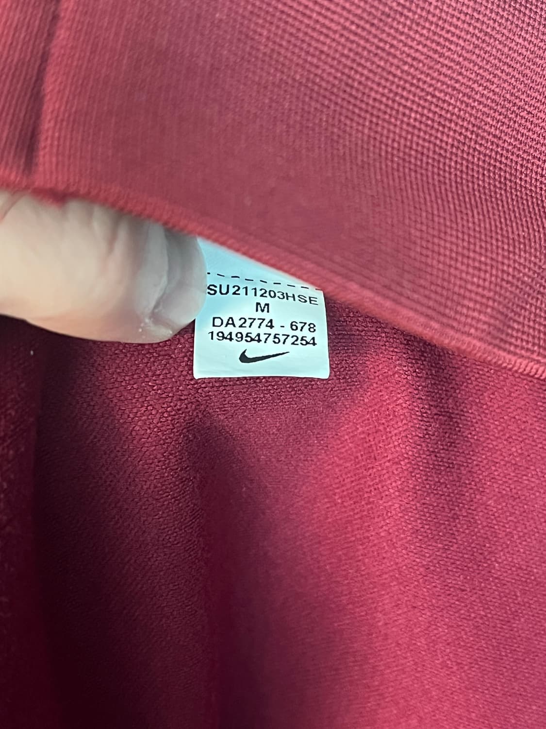 나이키 리버풀 앤섬 자켓 져지 버건디 [M/100] 상품이미지7