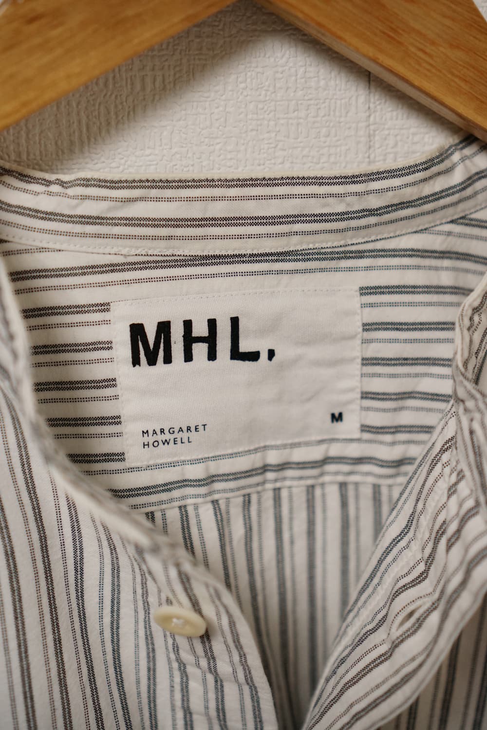 MHL 스트라이프 카라리스 셔츠 상품이미지3