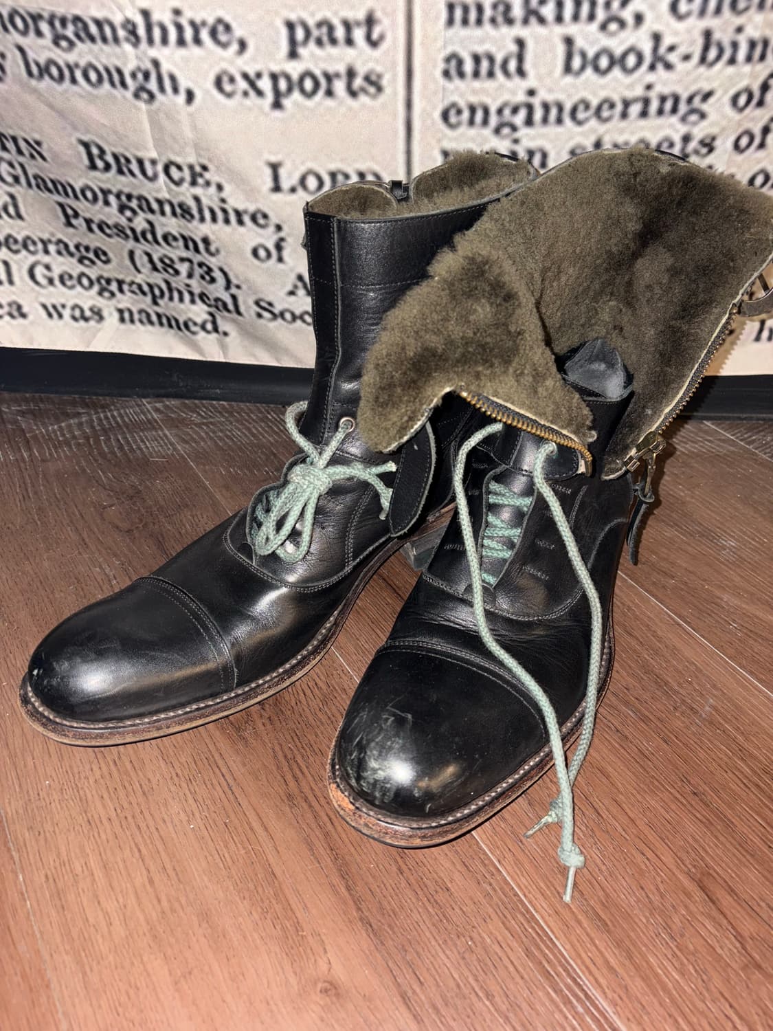 Alfredo bannister high fur boots 상품이미지3