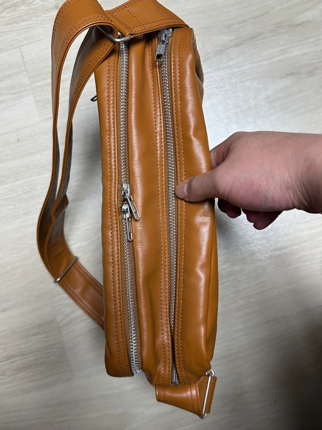 PORTER 요시다 포터 프리스타일 숄더백 L 브라운 카멜 상품이미지5