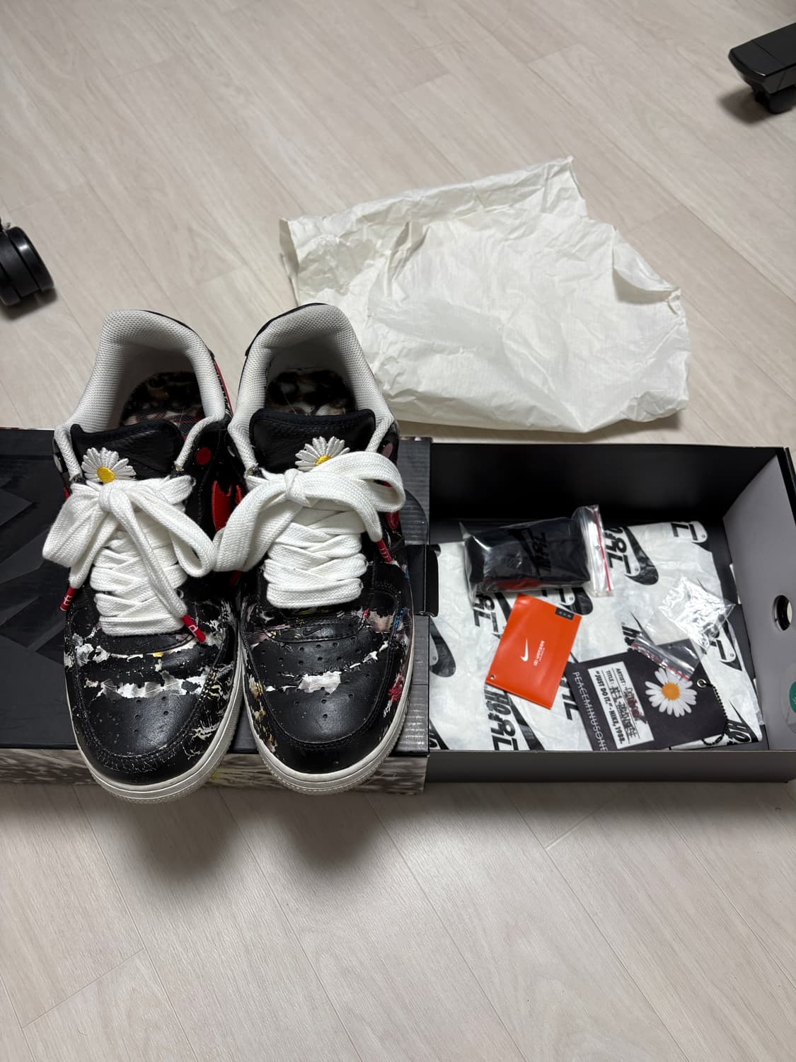 나이키 피마원 지디 포스 1.0 레드 스우시 커스텀 280mm 상품이미지6