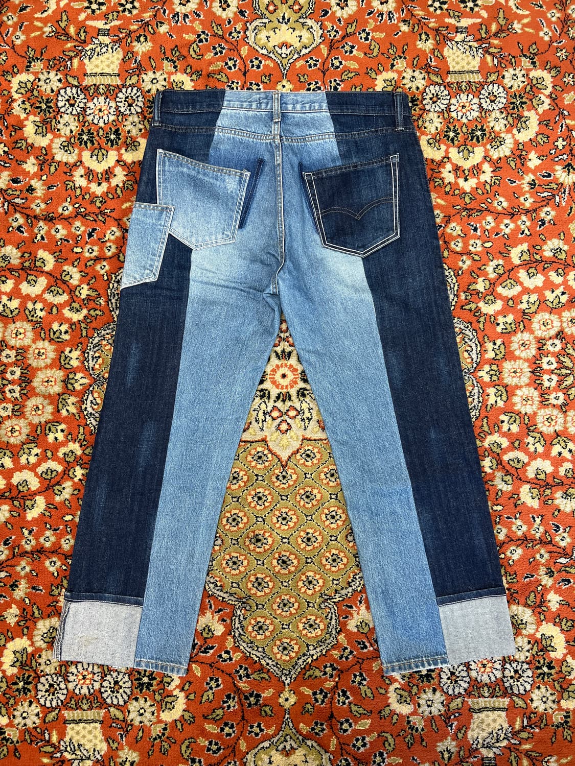 [33] LEVIS 리바이스 패치워크 커스텀 데님팬츠 상품이미지2