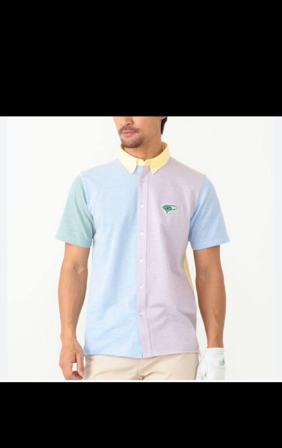 일본판 BEAMS 빔즈골프 반팔 PK 셔츠 카라티 상품이미지3