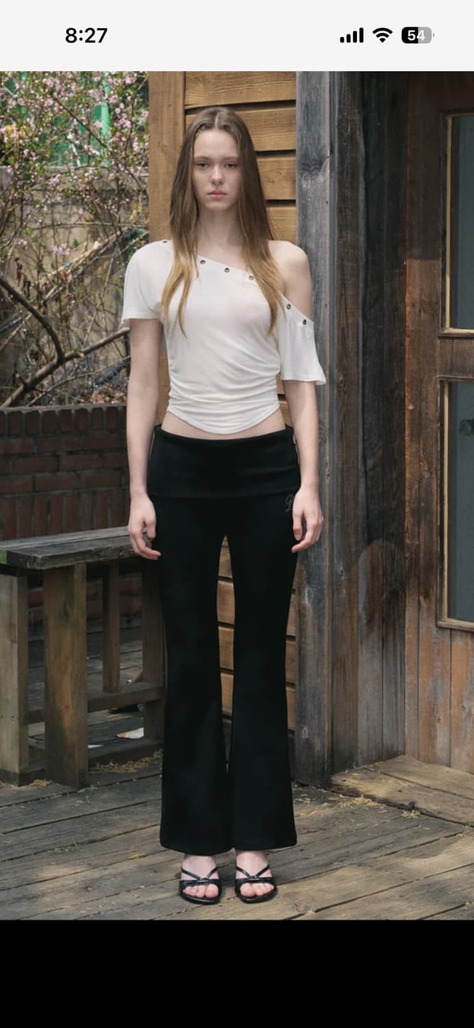 플리즈노팔로우 25유나 부츠컷 레깅스 상품이미지1