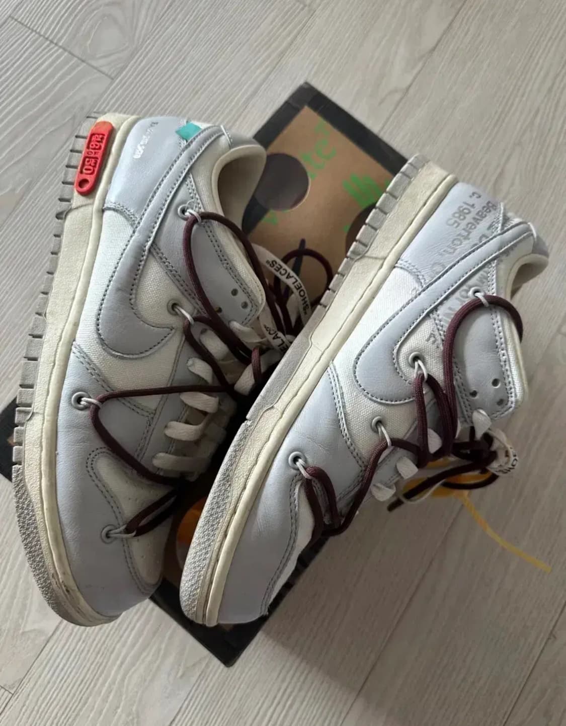 [265] Nike x Off-White Dunk Low 46 상품이미지3