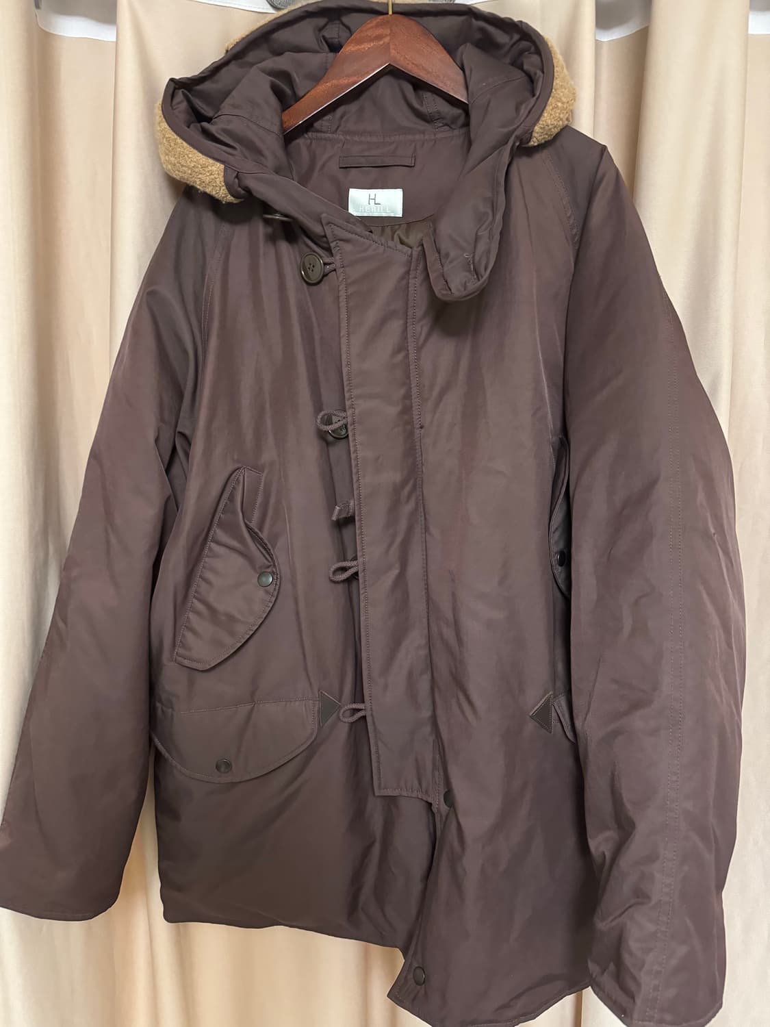 25fw 헤릴 어드레서 별주 cwu-8 파카 브라운 2사이즈 상품이미지1