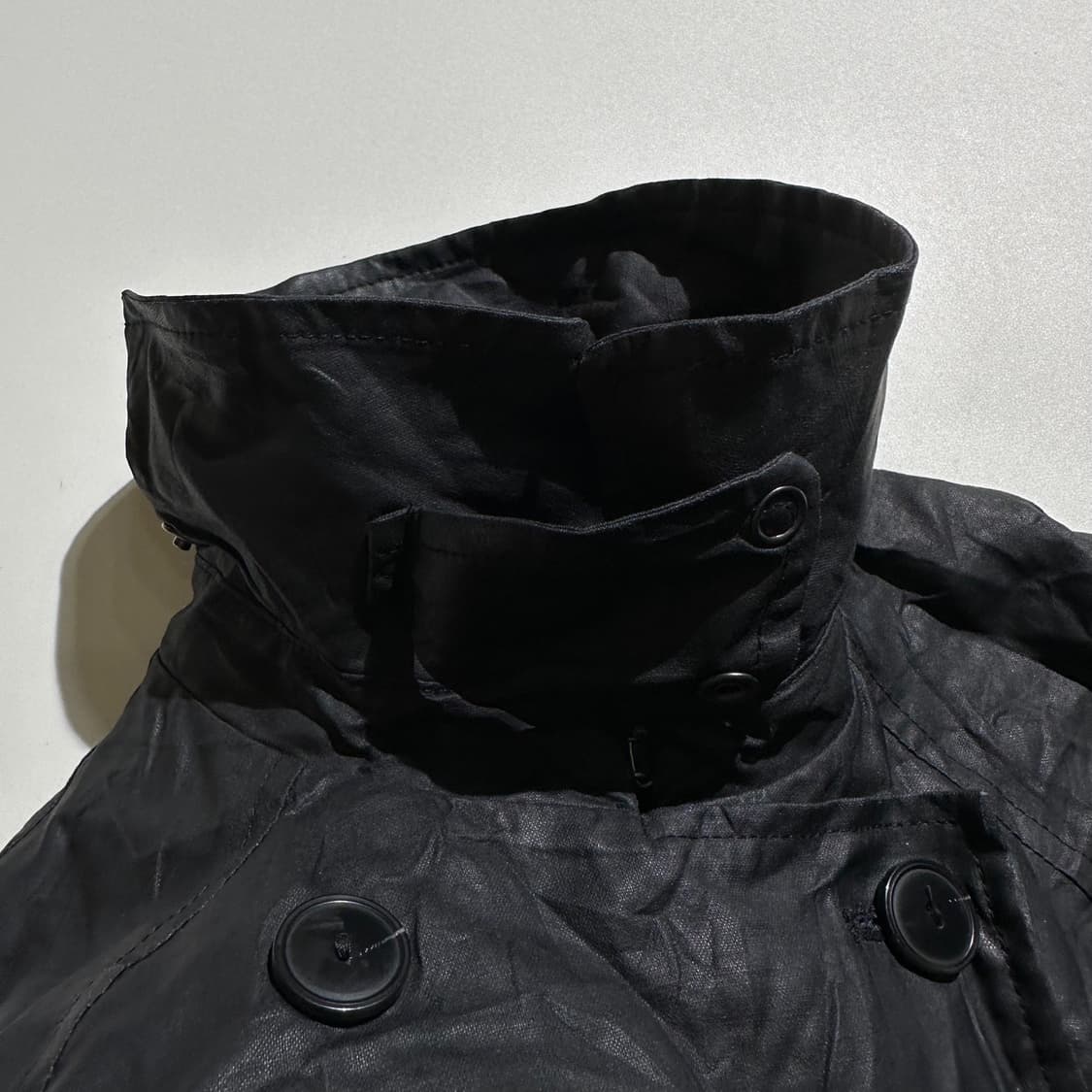 폴스미스 코티드 라미 더블 트렌치 코트 상품이미지9