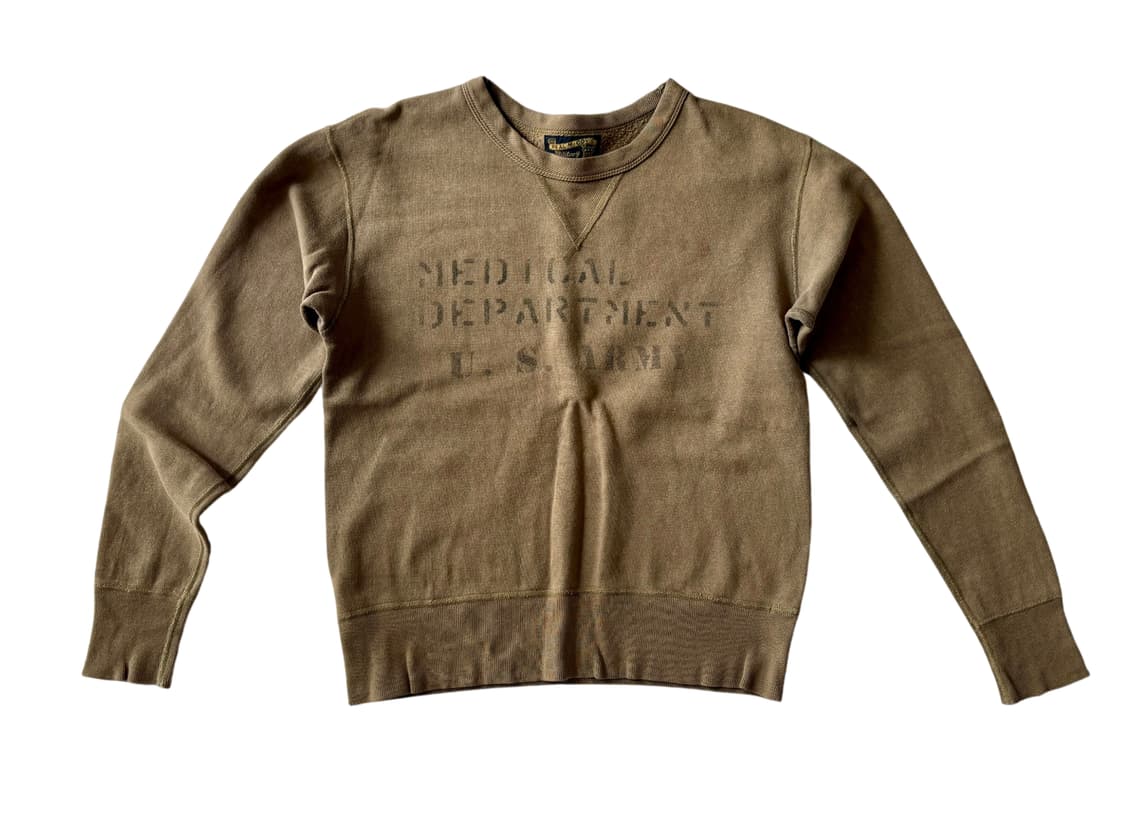 리얼맥코이 밀리터리 스웻 셔츠 상품이미지1