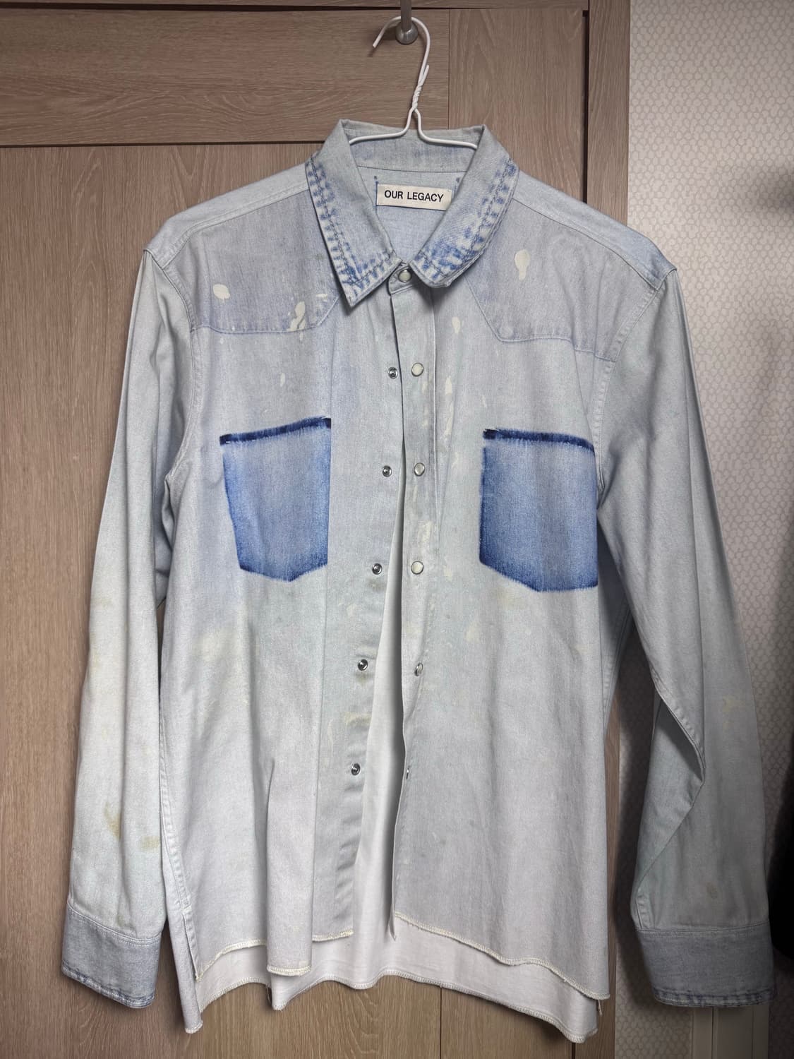 아워레가시 22ss 웨스턴 셔츠 size 52 상품이미지1