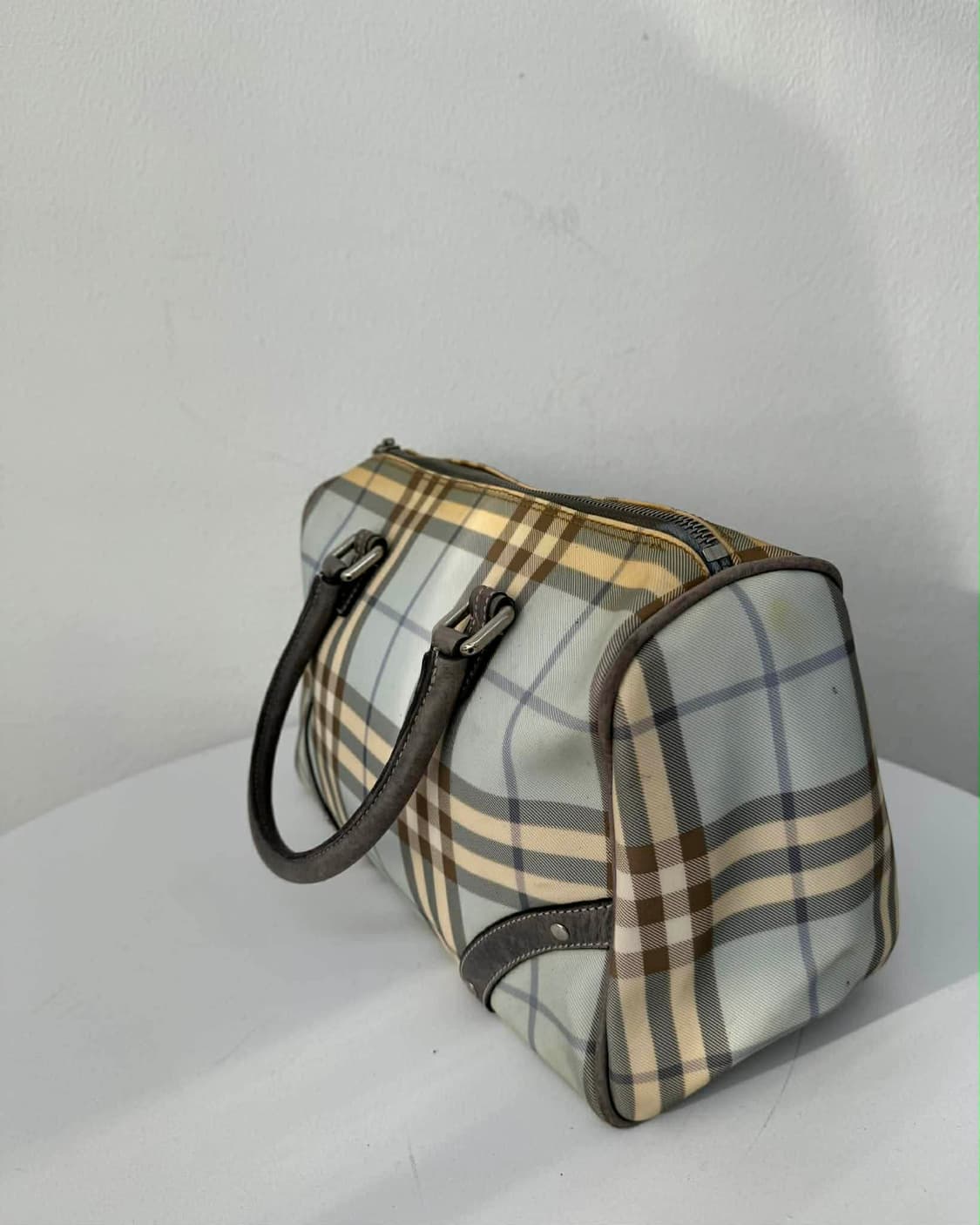 버버리 노바체크 미니 보스톤 토트백 상품이미지2