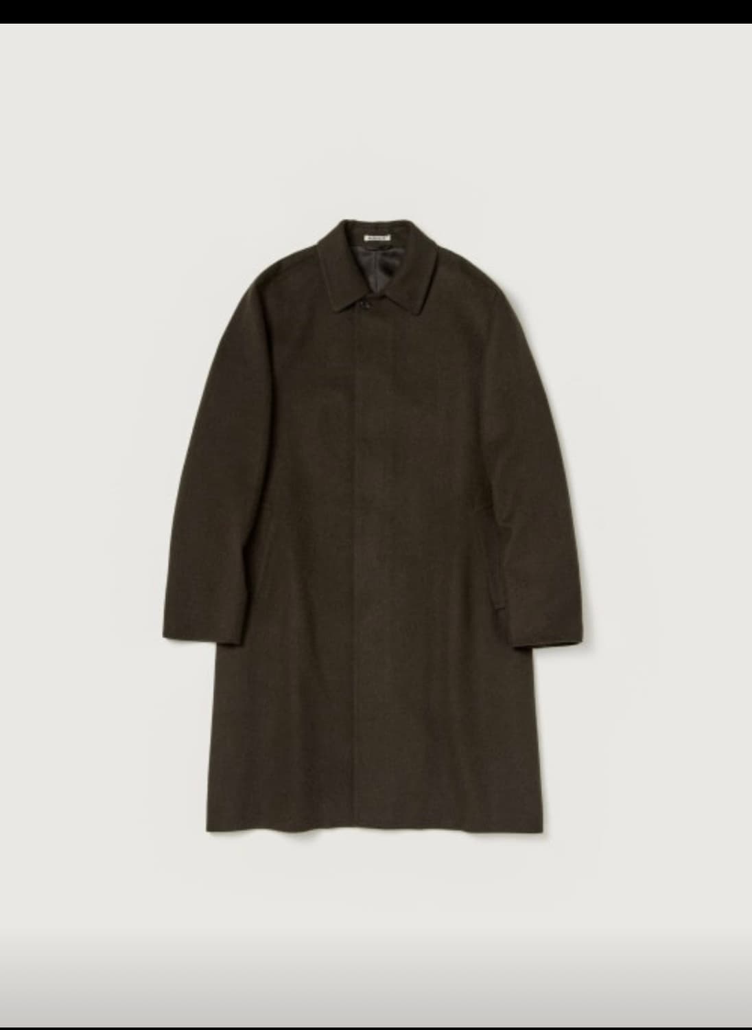 오라리 24fw 베이비 카멜 코트 5사이즈 상품이미지1