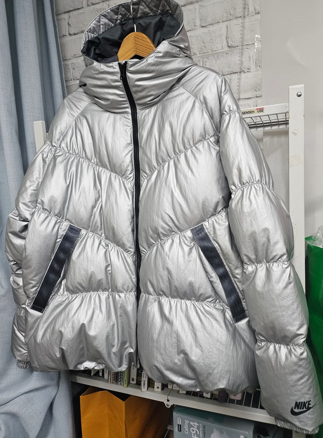 나이키 남성패딩 110 은갈치 필 후디 다운패딩자켓 XD54 상품이미지2