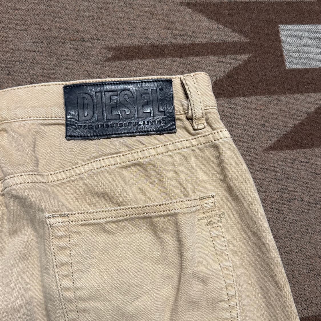 디젤 D-STRUKT 베이지 데님 팬츠 32 상품이미지6