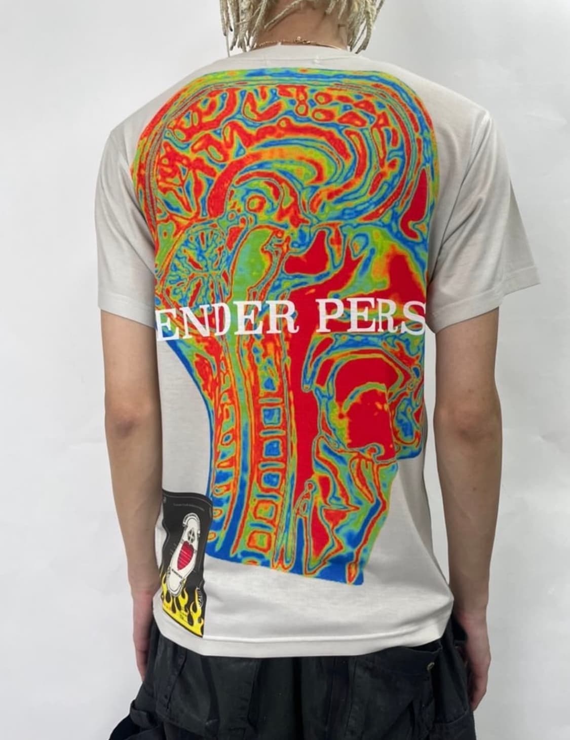 tender person 그래픽 반팔티셔츠 1사이즈 (마틴 착용) 상품이미지4