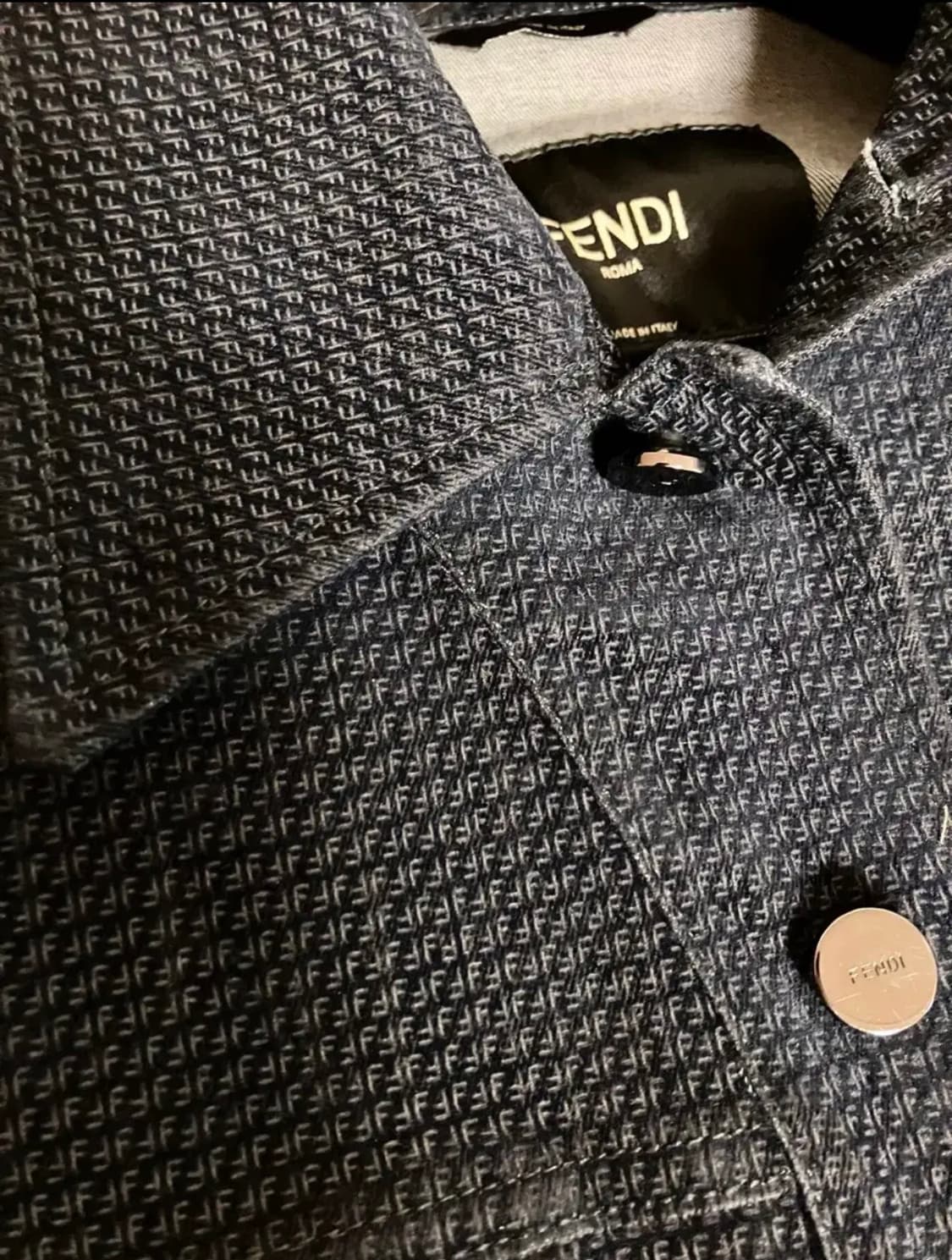 펜디 벨벳 트러커 자켓 상품이미지2