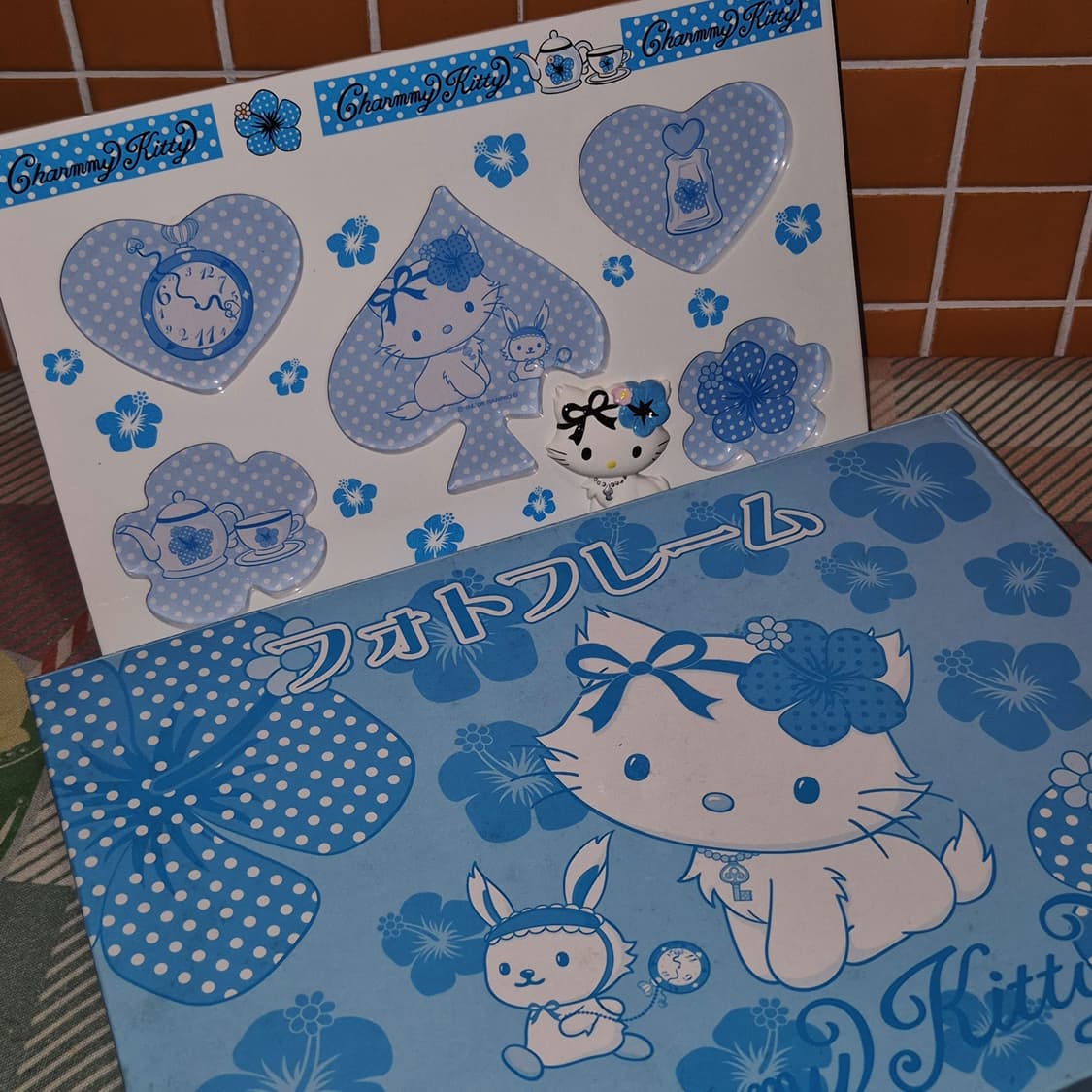 06s 챠미 키티 트럼프 탁상 액자 상품이미지6