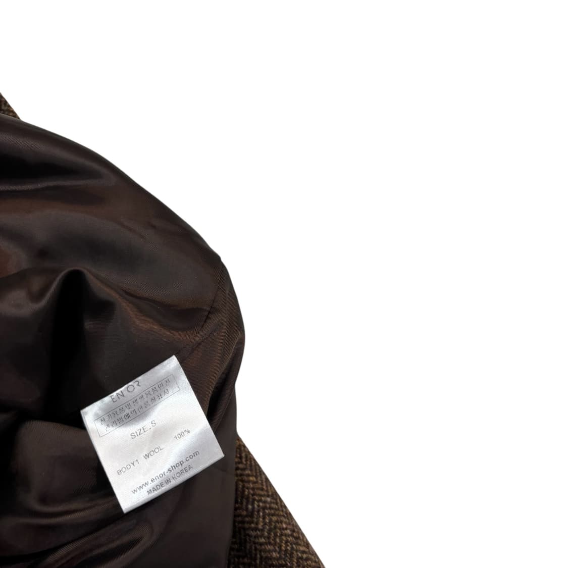 엔오르 헤링본 블레이저 자켓 상품이미지4