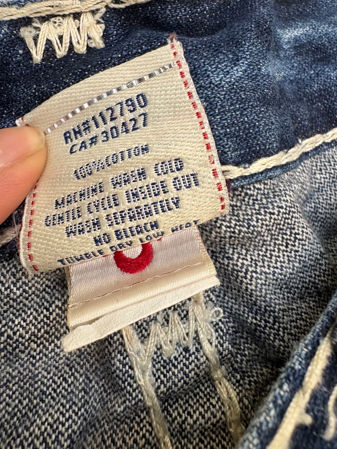 트루릴리전 JOEY SUPER T 부츠컷 데님 상품이미지10