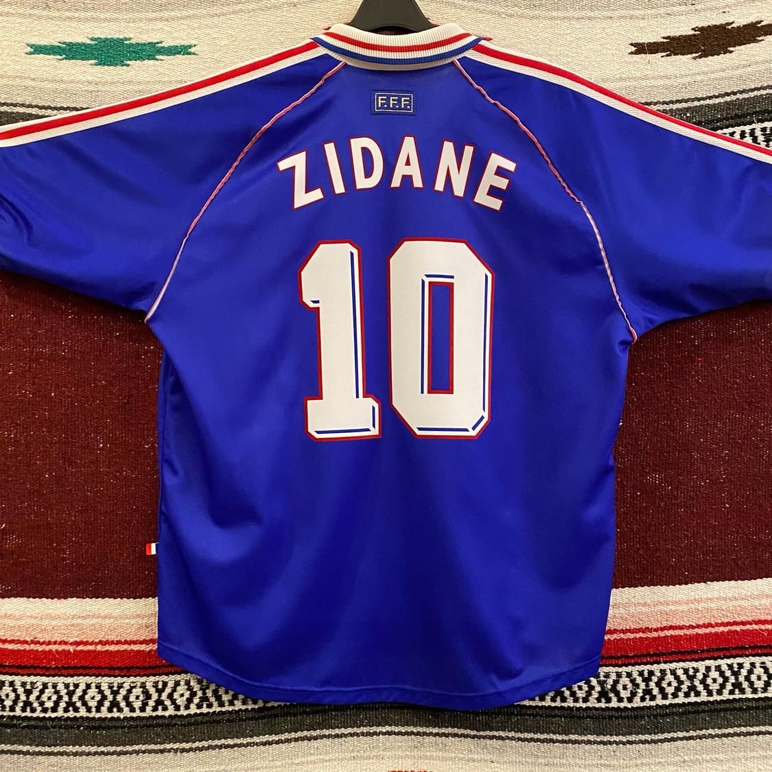 새상품급 아디다스 정품 1998년 프랑스 홈 지단유니폼 상품이미지9