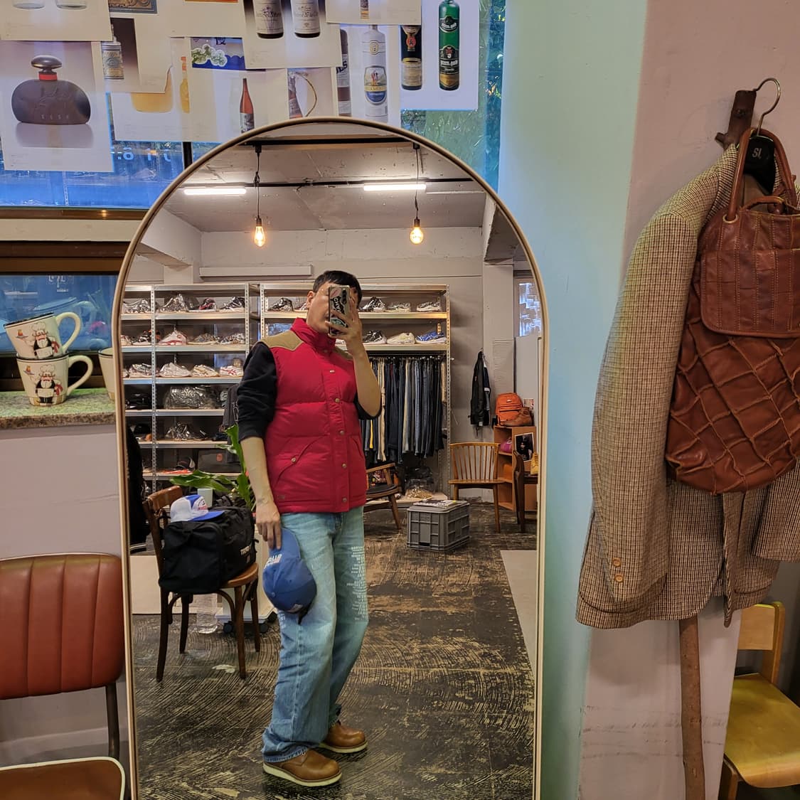 리바이스 패딩 베스트 (L) 상품이미지8