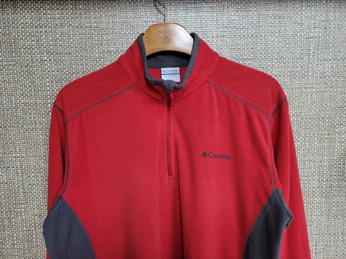 M 95~100사이즈 컬럼비아 플리스 집업 티셔츠 등산 아웃도어  상품이미지2