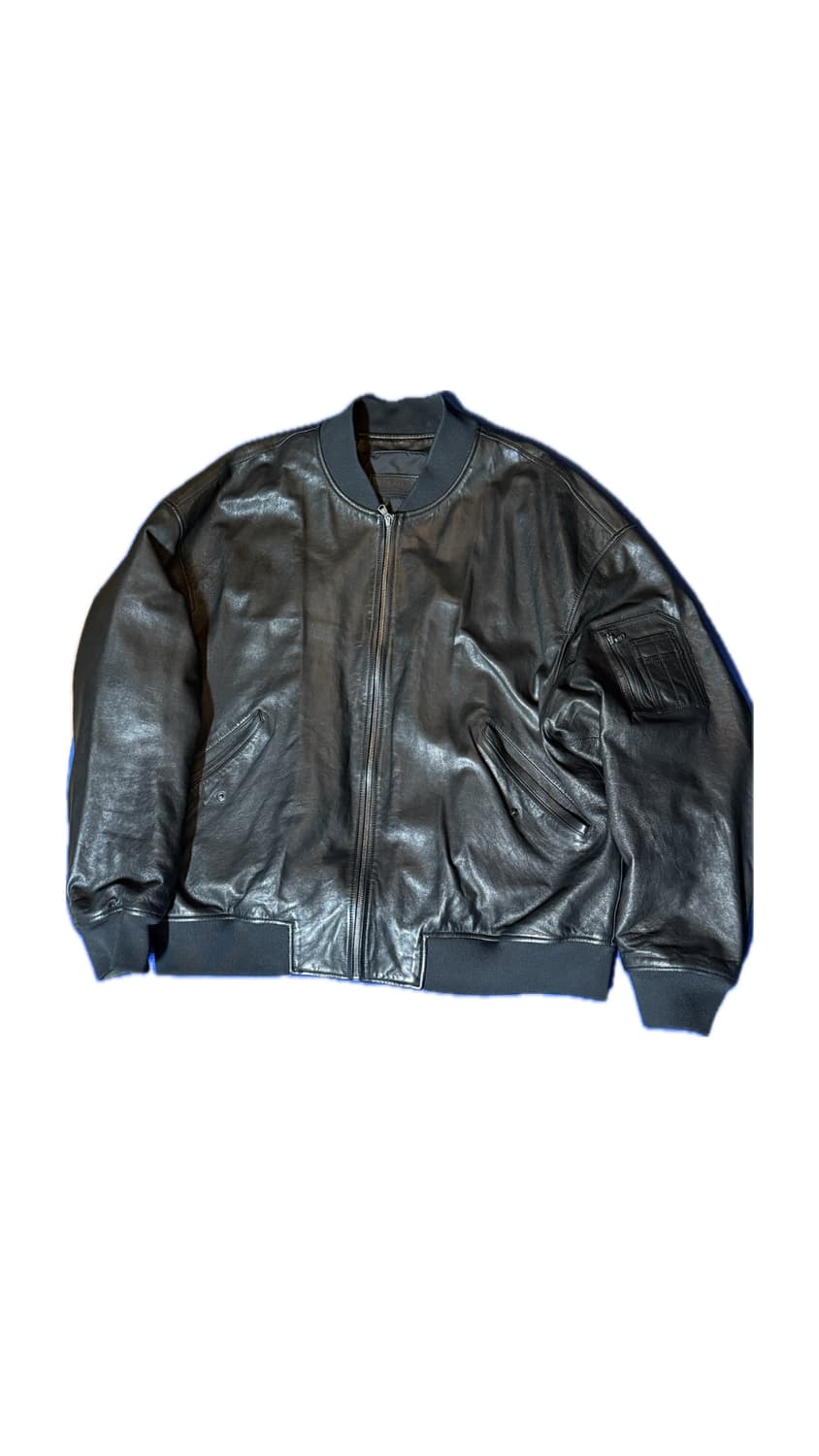 질스튜어트 뉴욕 레더 봄버 상품이미지1