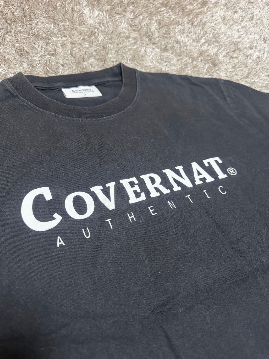 [L] 커버낫 블랙 반팔티 상품이미지1