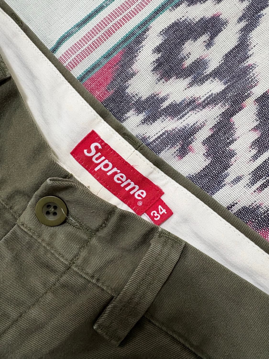 슈프림 핀업걸 치노팬츠 (기장수선) 상품이미지2