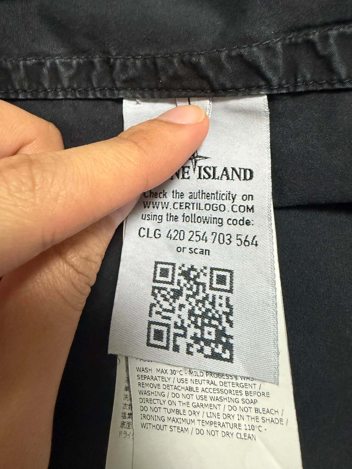 스톤아일랜드 올드이펙트 자켓 L 상태굳 상품이미지5