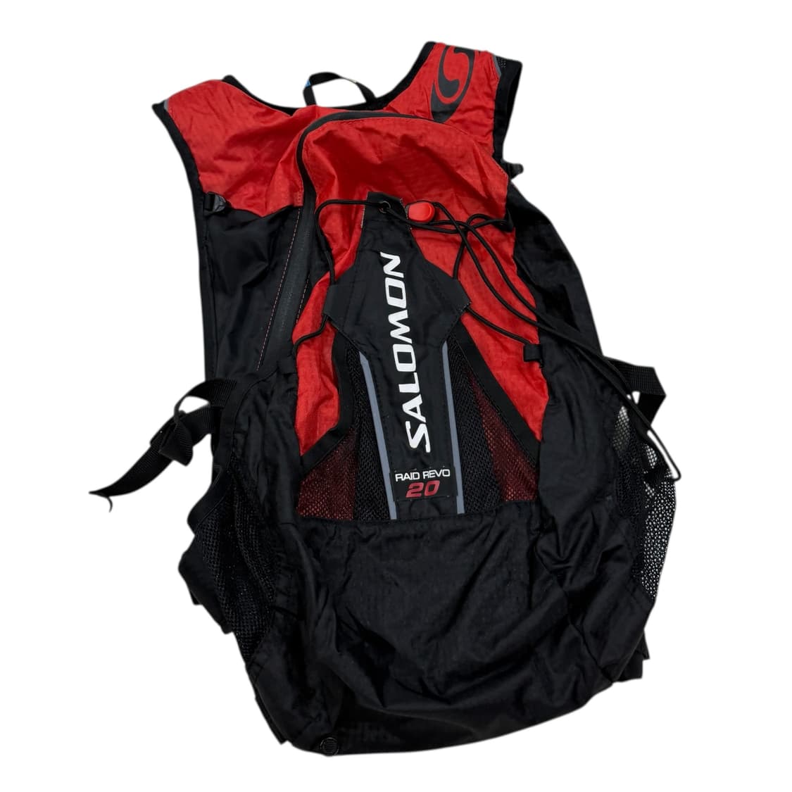 살로몬 빈티지 Y2K 배낭 백팩 가방 레드 블랙 상품이미지2