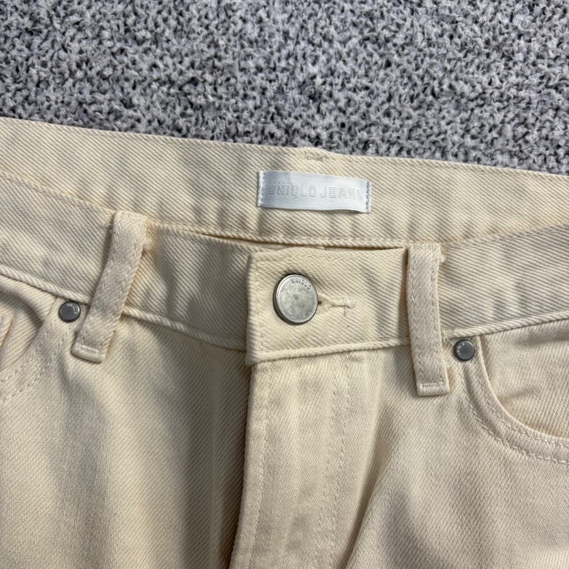 58.5 유니클로 와이드 면바지 팬츠 0610J1 상품이미지2