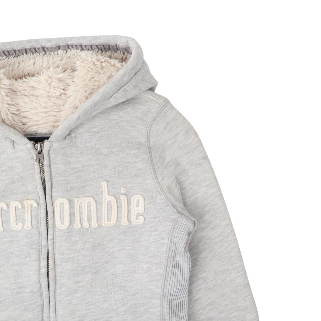 아베크롬비 그레이 쉐르파 후드집업 상품이미지3