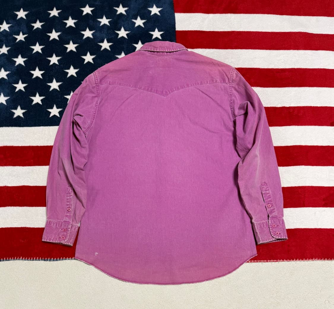 랭글러 웨스턴셔츠 90s Wrangler western shirt 빈티지 상품이미지9
