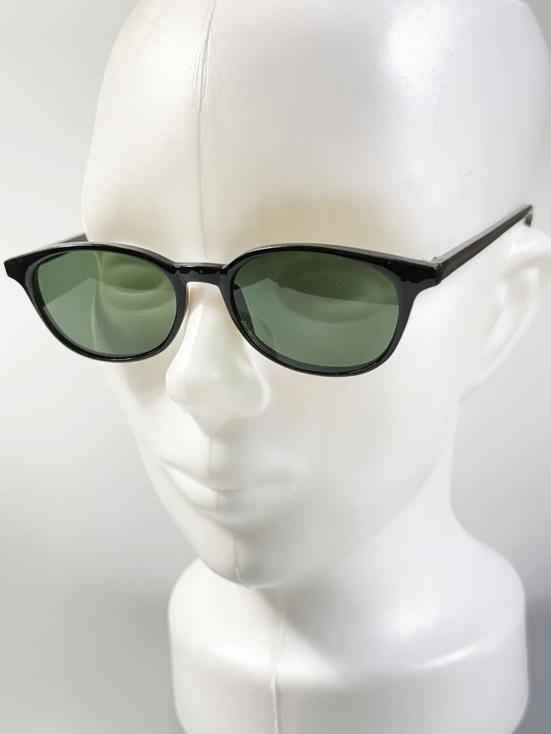 90s 블랙 스퀘어 아세테이트 프레임 빈티지 선글라스 상품이미지8