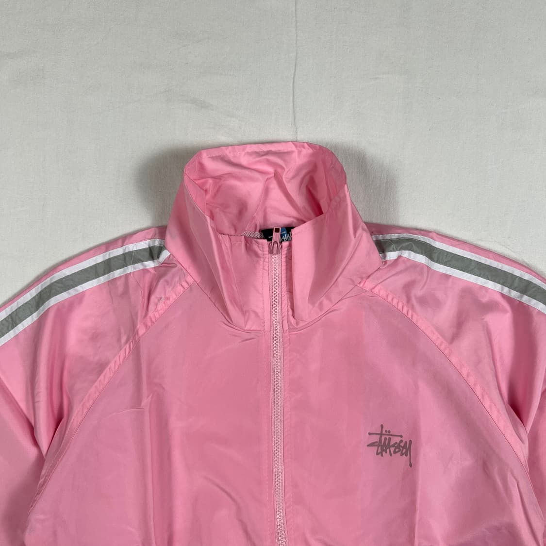 90‘s 스투시 stussy 로고 반팔 바람막이 윈드자켓 상품이미지2