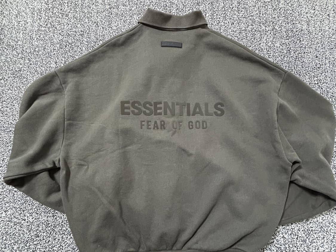빈티지9. 피어오브갓 에센셜 맨투맨 스웻셔츠 카라 긴팔티 상품이미지5