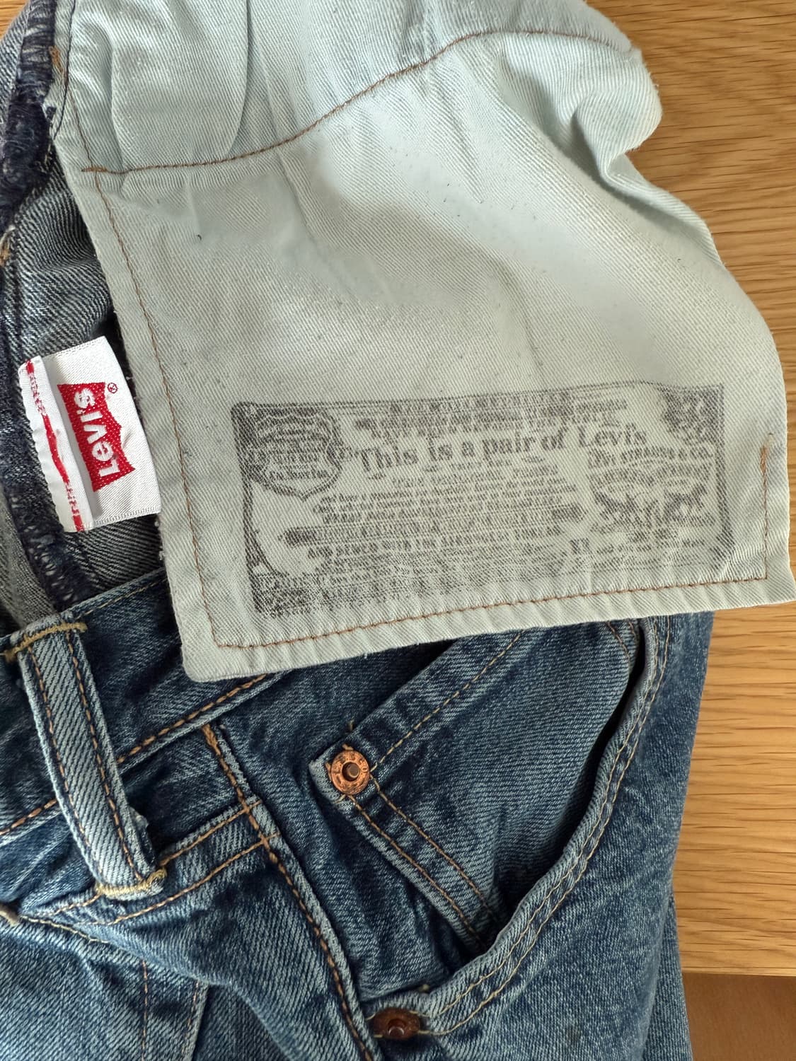 리바이스(Levi's) 501 데님팬츠(MEXICO) 상품이미지9