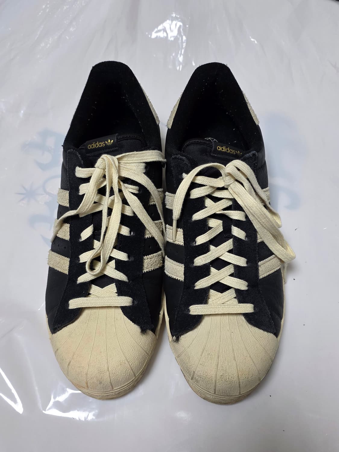 아디다스 슈퍼스타 82 블랙 화이트 280 상품이미지2