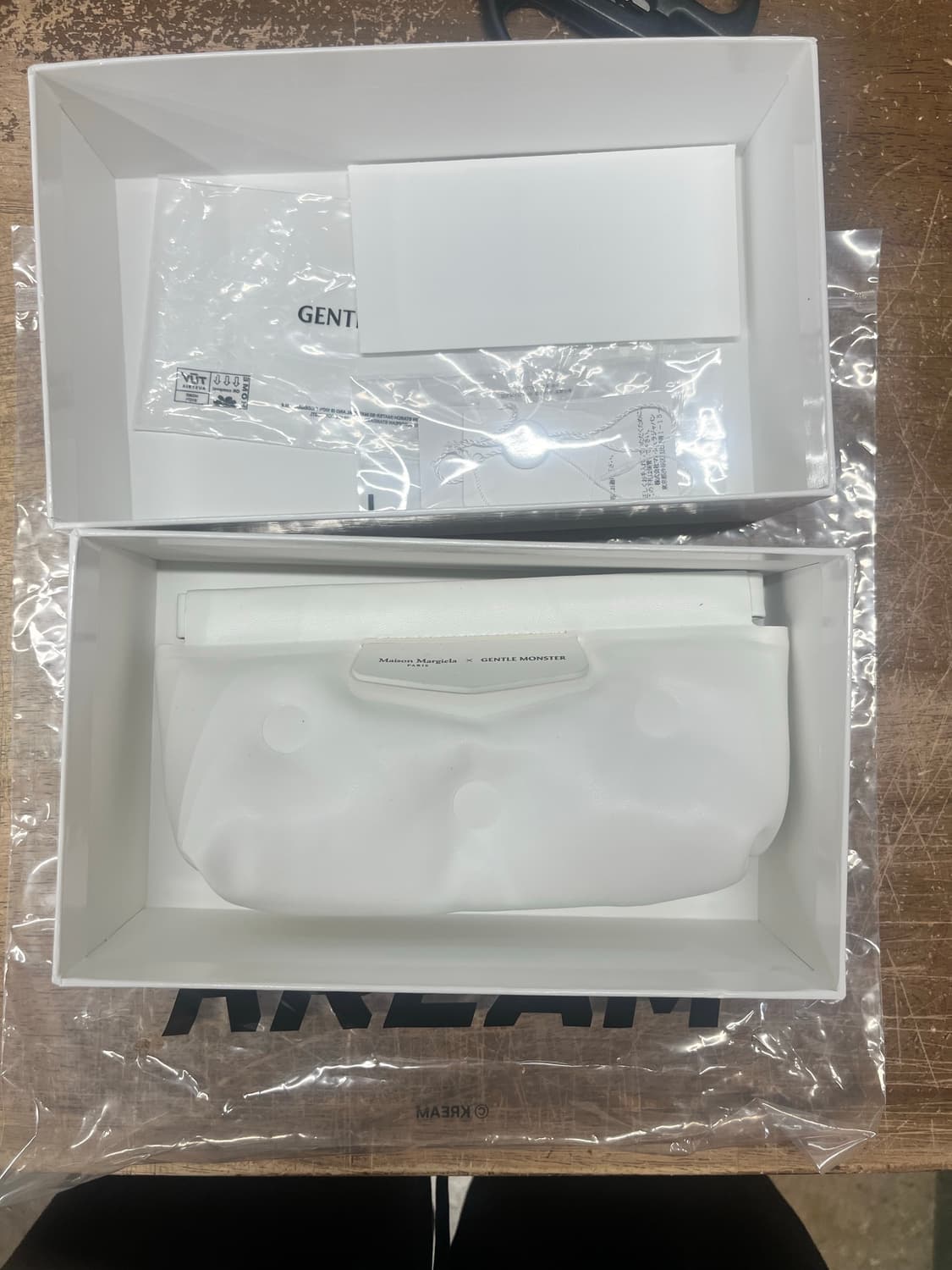 젠틀 몬스터 x 메종 마르지엘라 MM210 블랙 클리어 상품이미지3