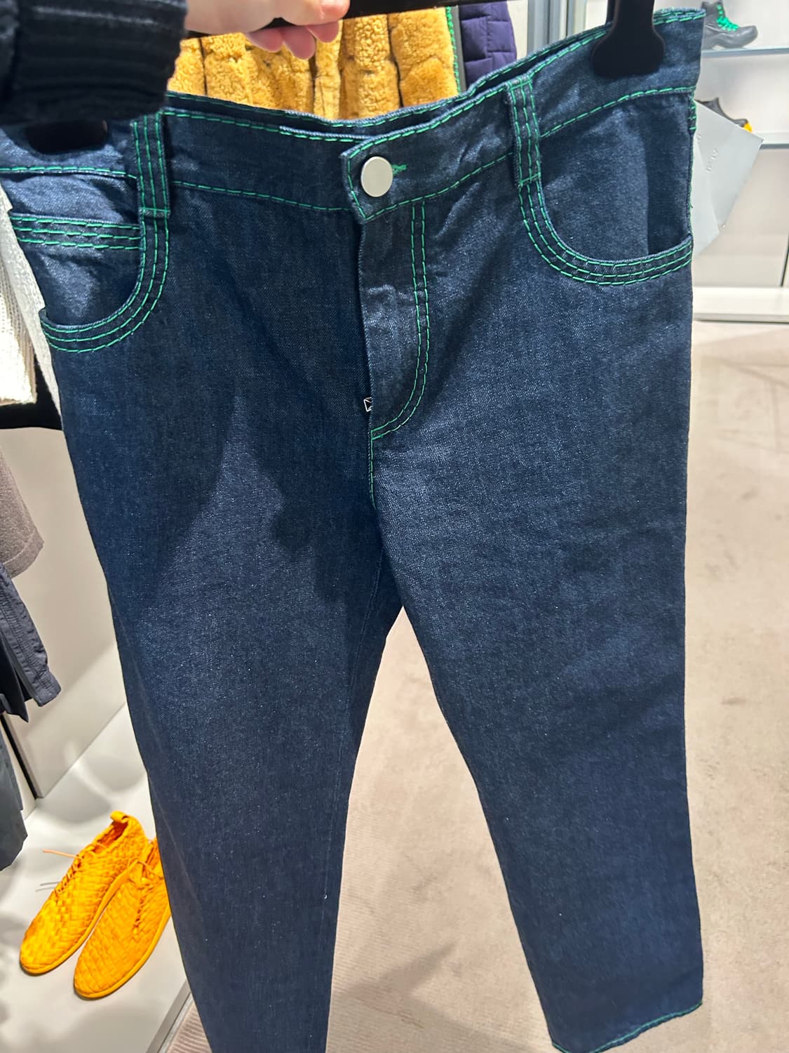 보테가베네타 그린스티치 데님 상품이미지1