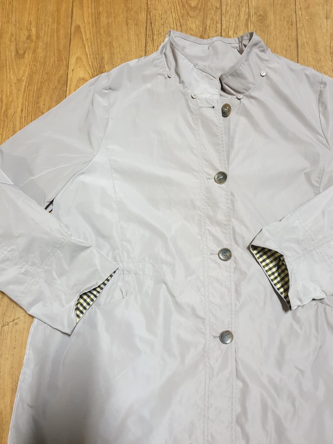 1138 지센 바람막이 아우터 105 사이즈입니다 상품이미지4