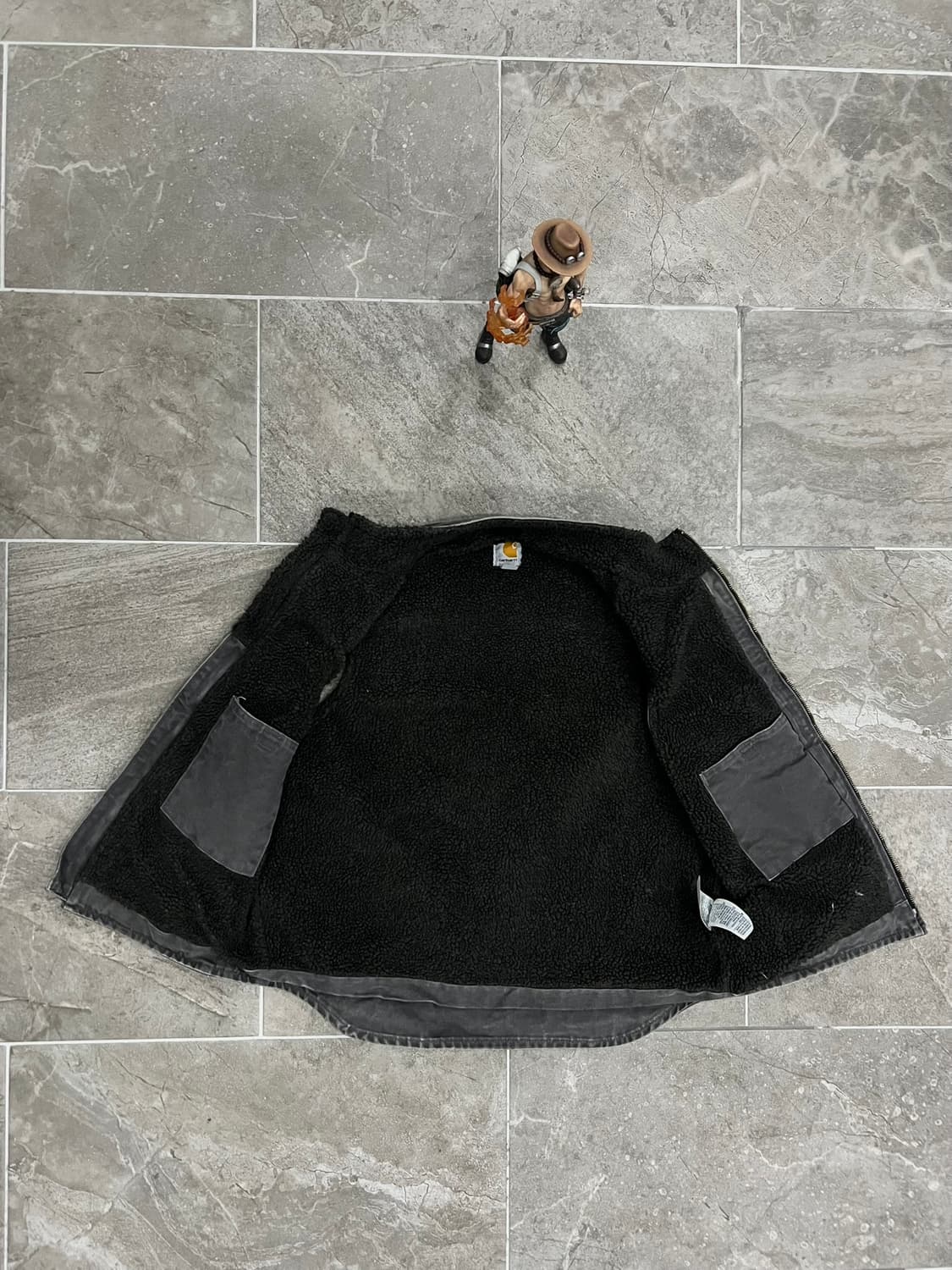 (M)칼하트 셰르파 넥 조끼베스트 V33 GVL 그래블 상품이미지3