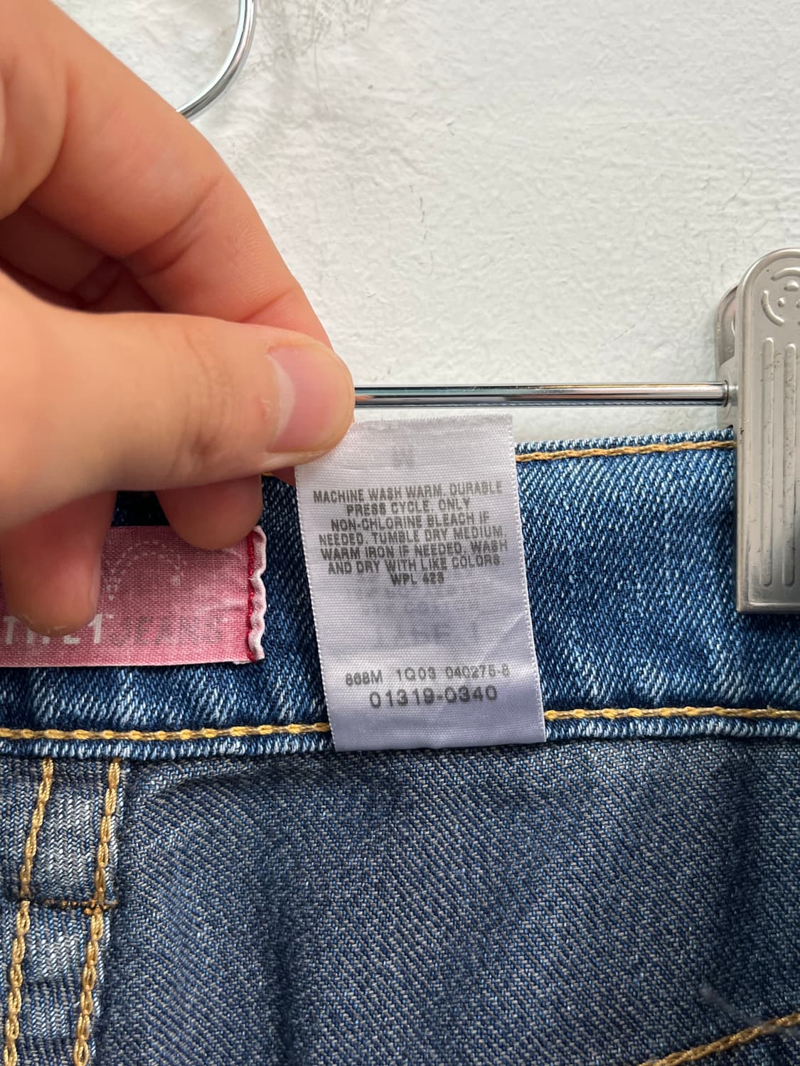 Levis Type-1 데님 스커트 M 상품이미지6