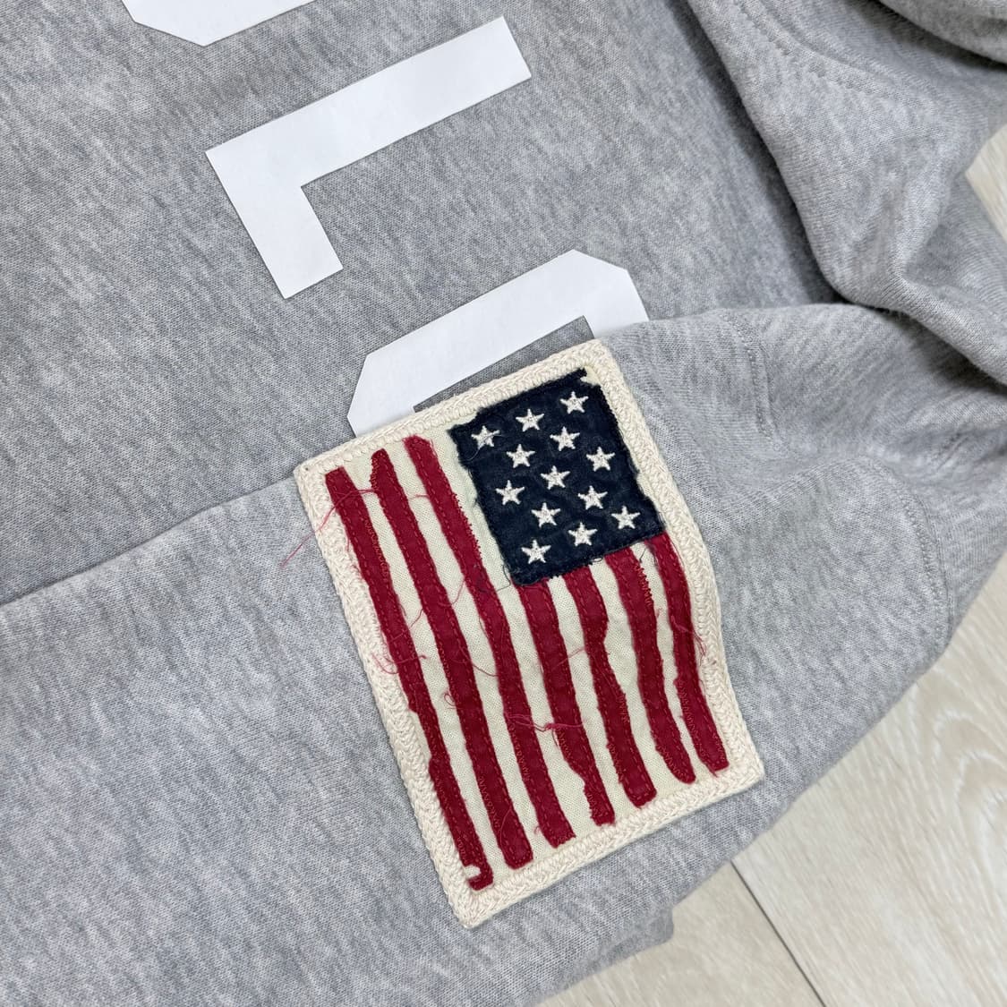 Polo Ralph Lauren logo hoodie 성조기 패치  상품이미지3