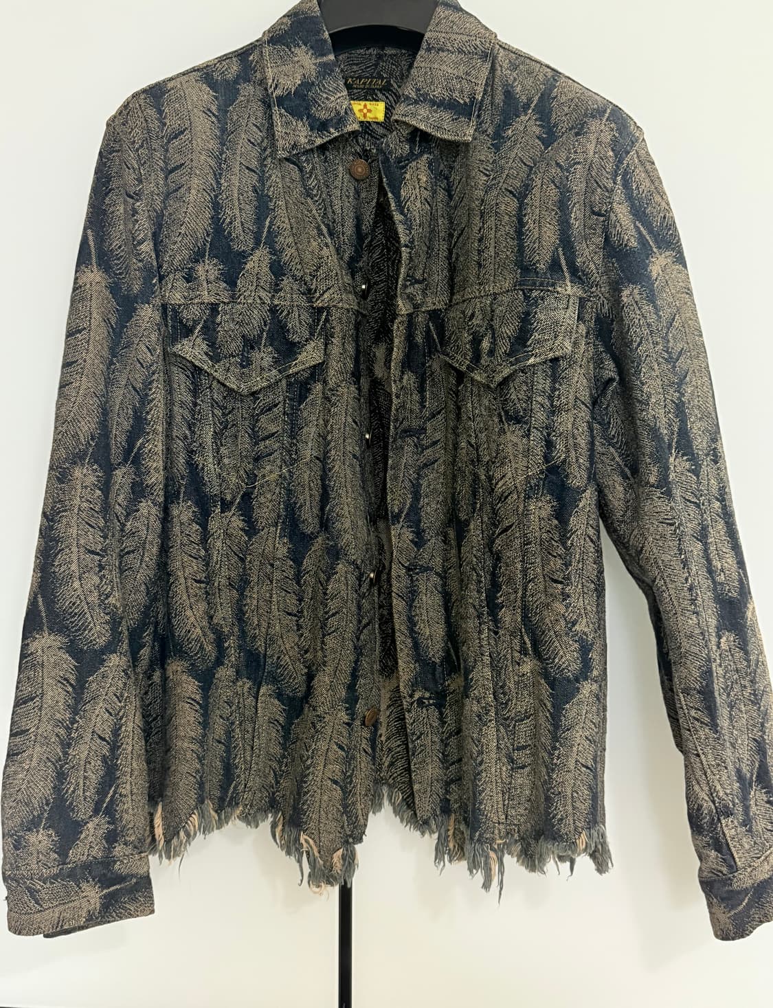 캐피탈 12온즈 페더 데님 3세대 자켓 인디고 상품이미지1